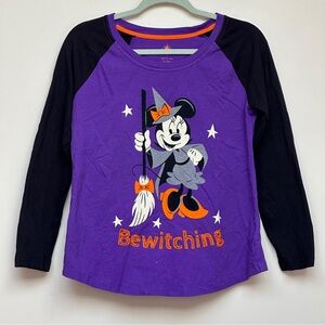 Disney Store Minnie Mouse Halloween Bewitching Long Sleeve Shirt – Size L (JP S)